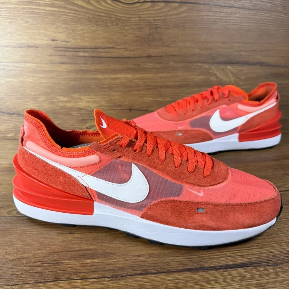 Nike Waffle One SE ‘Habanero Red’ Men’s Size 14 DD8014-601 Shoes Sneakers‎